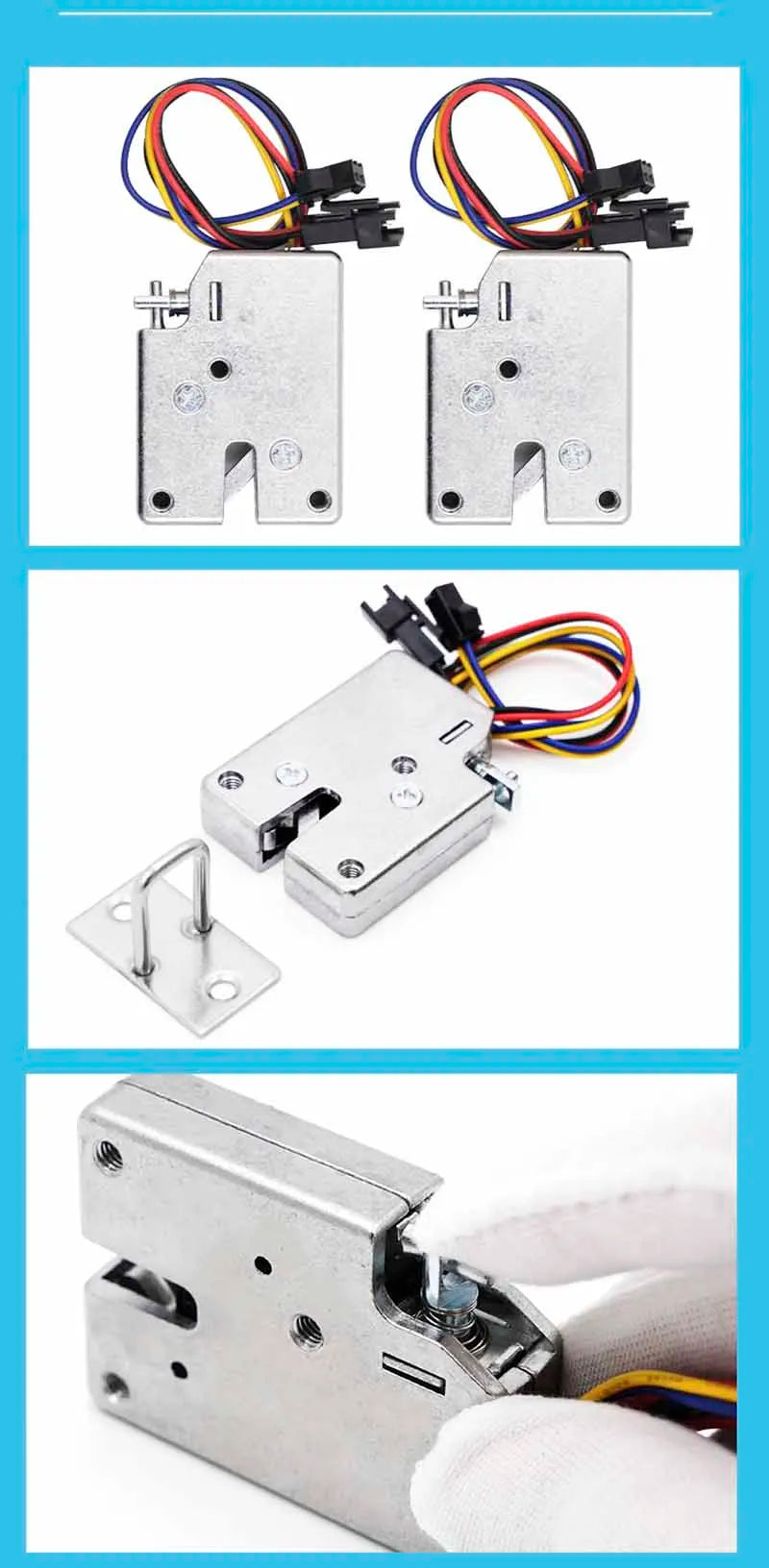 CowLost | locks-keys-product_id-54mm-solenoid-lock-sm2p-bolt-lock-12v-feedback-cabinet-vending-drawer-lock |6