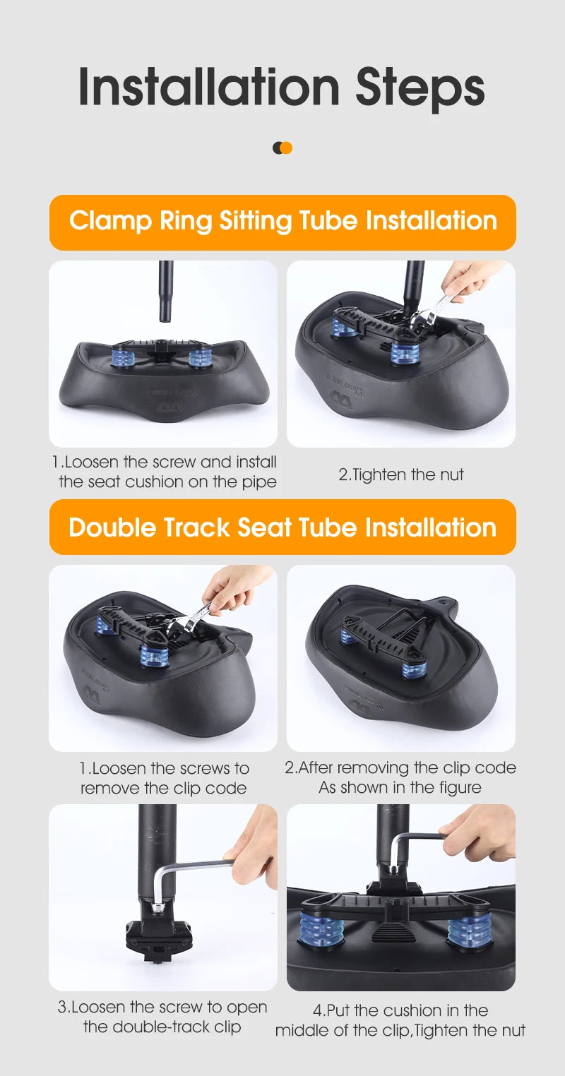 CowLost | west-biking-widen-bicycle-saddle-ergonomic-thick-comfortable-bike-saddle-shock-absorbtion-mtb-e-bike-cushion-bicycle-accessories |36