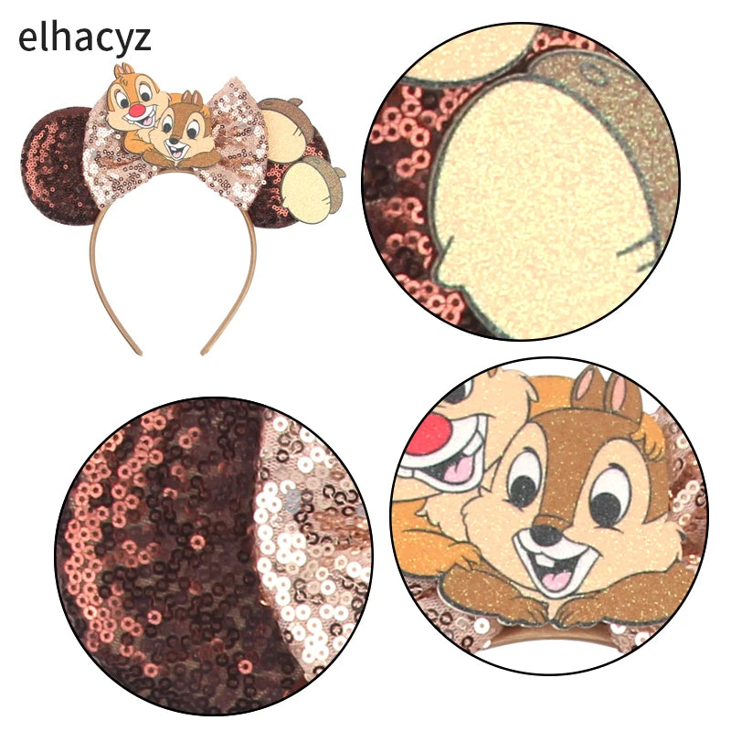 CowLost | chip-n-dale-ear-headband-for-adults-party |4