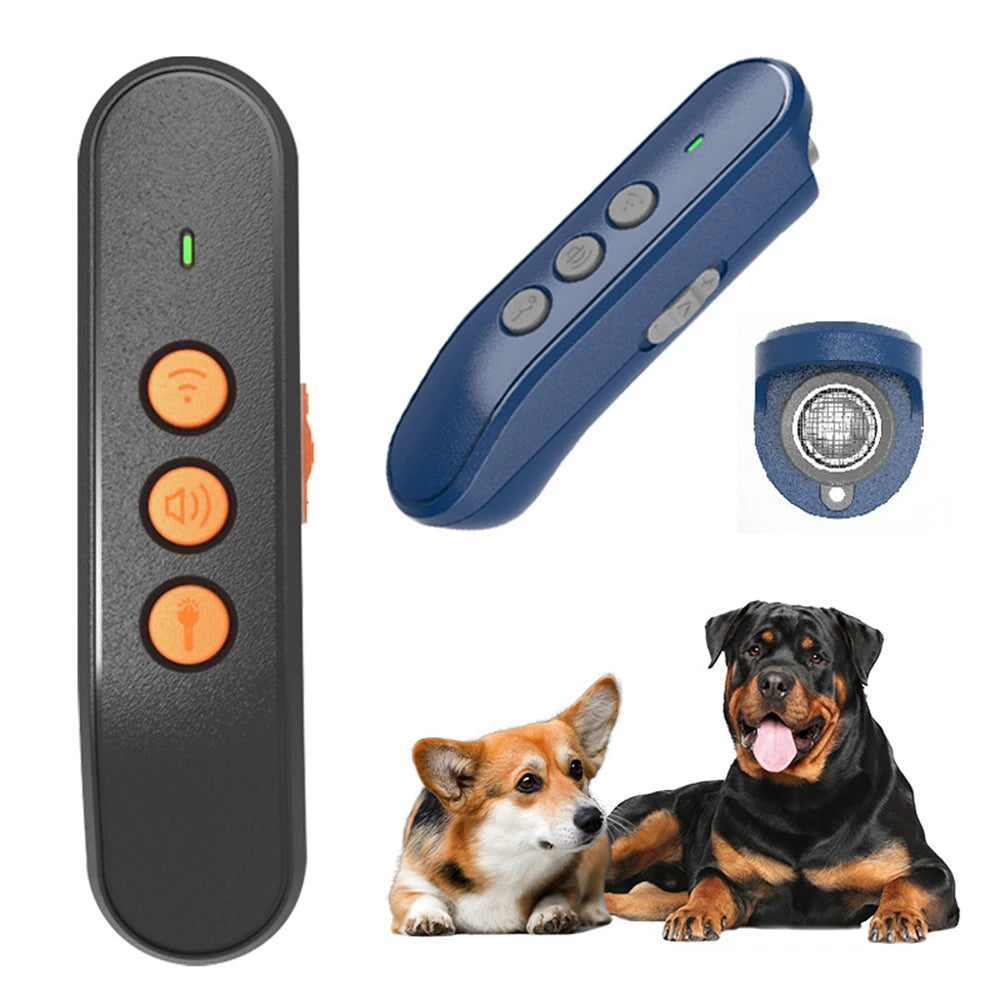 USB Ultrasonic Dog Bark Preventer Portable Anti-Barking Training Device