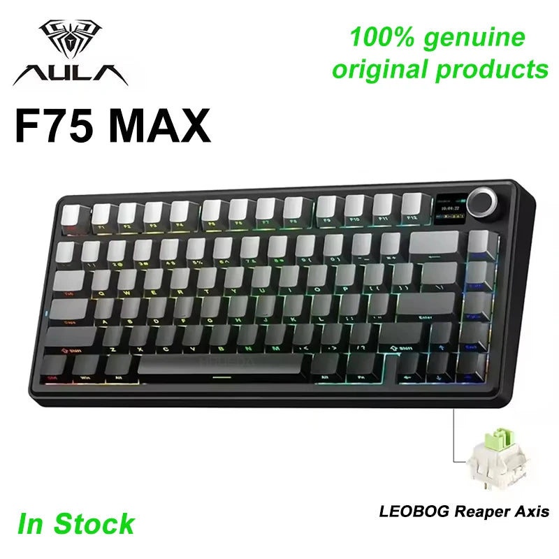 CowLost | aula-f75-max-wireless-mechanical-keyboard-with-tft-screen-knob-75-ansi-layout-wired-bluetooth-2-4g |23