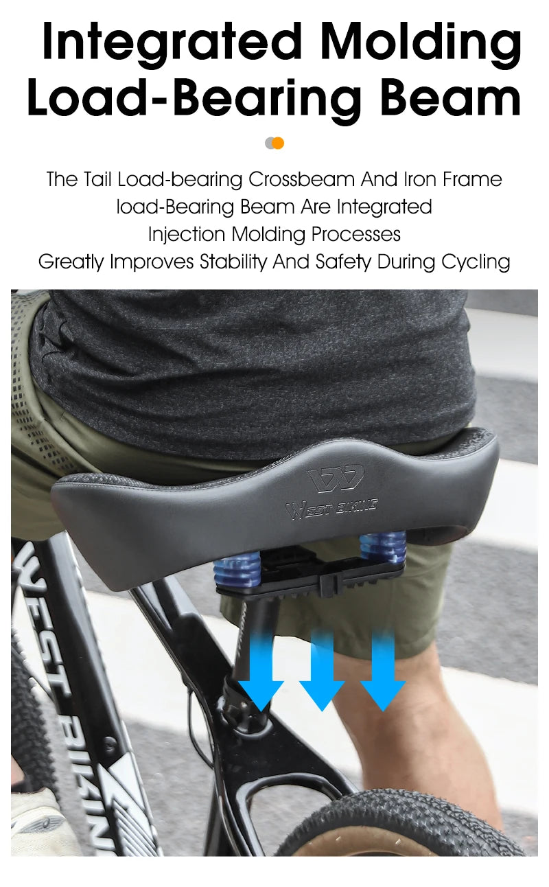 CowLost | west-biking-widen-bicycle-saddle-ergonomic-thick-comfortable-bike-saddle-shock-absorbtion-mtb-e-bike-cushion-bicycle-accessories |31