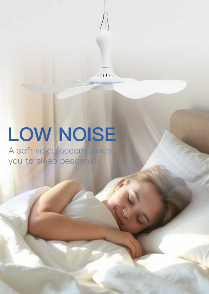 CowLost | product_id-silent-6-blade-usb-ceiling-canopy-fan-with-remote-control-4-speed-hanging-fan-for-camping-bed-dormitory-tent |12