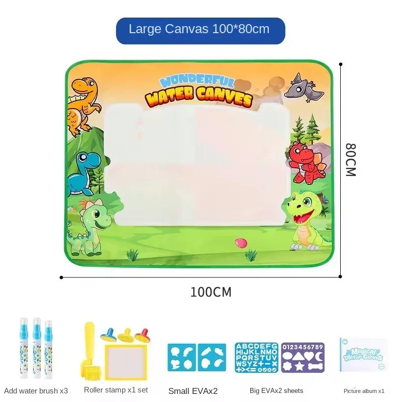CowLost | product_id-150x100cm-magic-water-canvas-reusable-drawing-board-kids-toy-gift |25