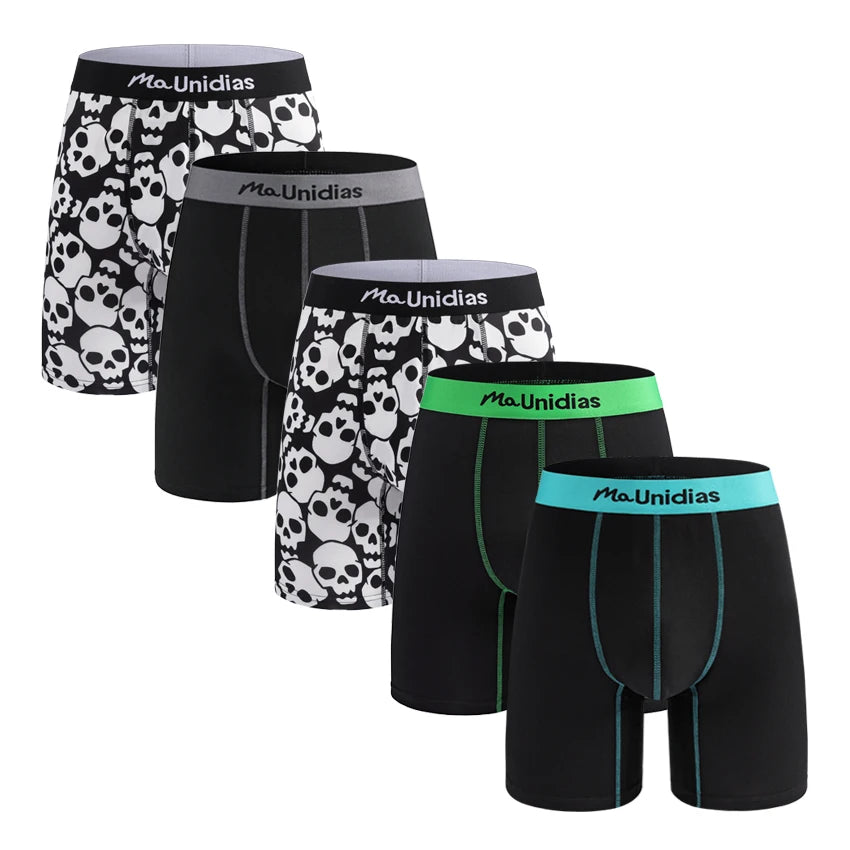 CowLost | 5-pcs-medium-long-mens-panties-shorts |14