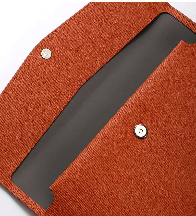 CowLost | faux-leather-document-bag-business-information-bag |22