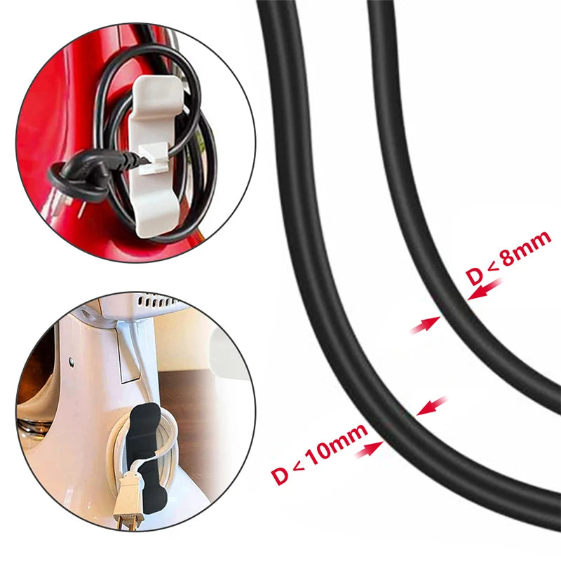 CowLost | 3-6pcs-cord-wrapper-hooks-clip-cable-wire-organizer-kitchen-appliance |11