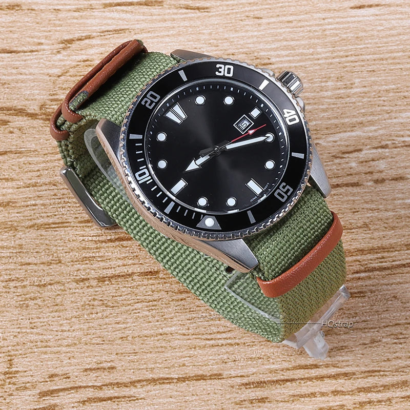 CowLost | product_id-20mm-22mm-nylon-and-genuine-leather-watch-strap-for-khaki-field-outdoor-sport-men |4