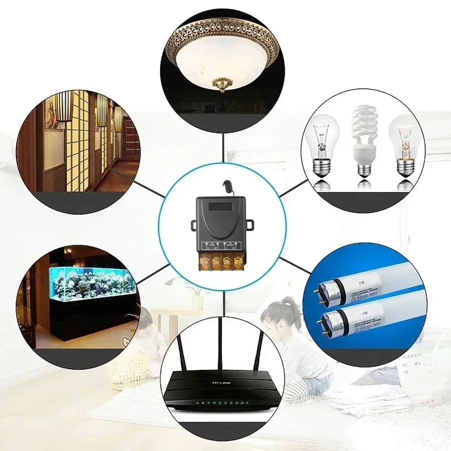 CowLost | product_id-433mhz-rf-wireless-remote-control-smart-switch-30a-relay-ac-75-220v-dc-9-72v-for-water-pump-motor-led |6