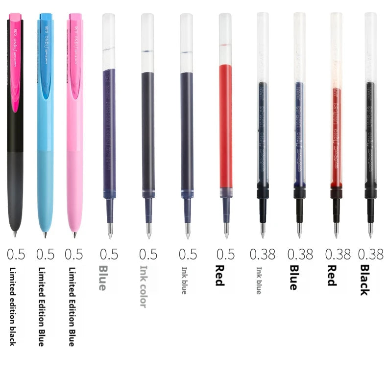 CowLost | product_id-mitsubishi-uni-signo-umn155-gel-pen-0-38-0-5mm-black-red-blue-quick-dry-smooth-low-friction |19