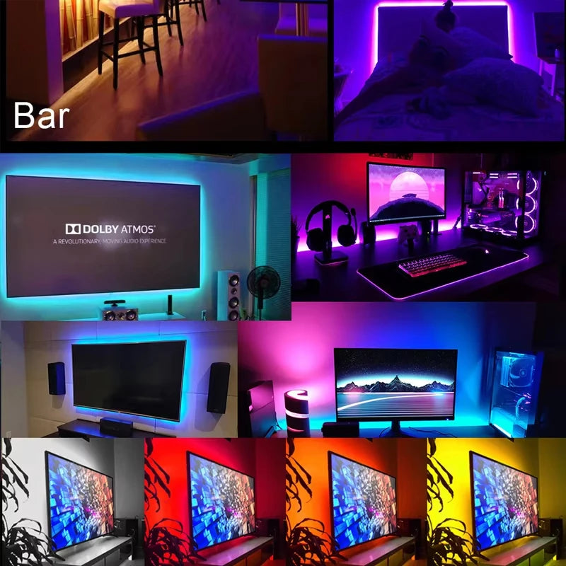 CowLost | light-ropes-strings-product_id-usb-5v-rgb-led-strip-light-with-remote-for-tv-backlight-and-party-decoration |6