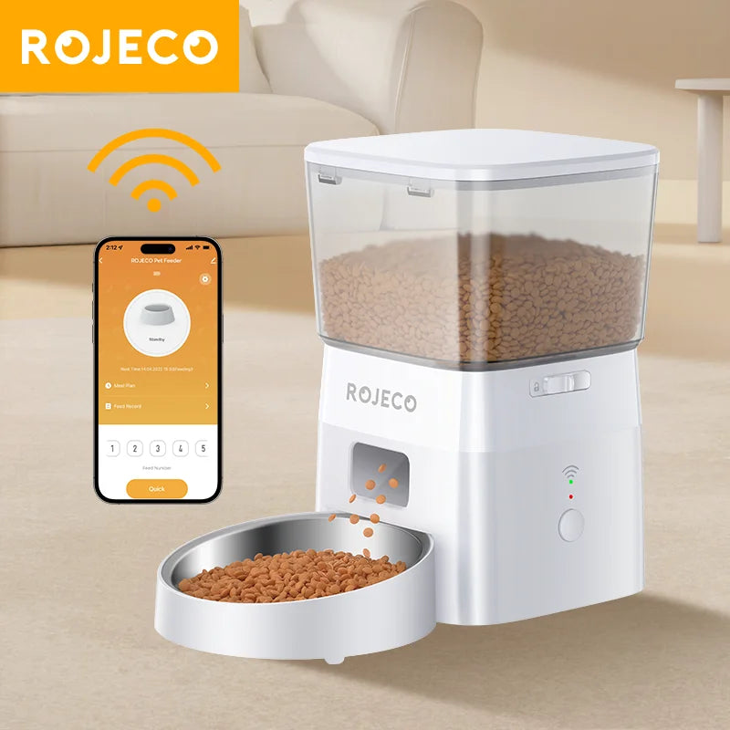 CowLost | cat-food-rojeco-2l-smart-wifi-automatic-cat-feeder-with-remote-control |1