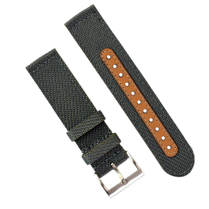 CowLost | product_id-universal-nylon-quick-release-wrist-strap-for-rolex-18-20-22mm-unisex-nylon-leather-band |10