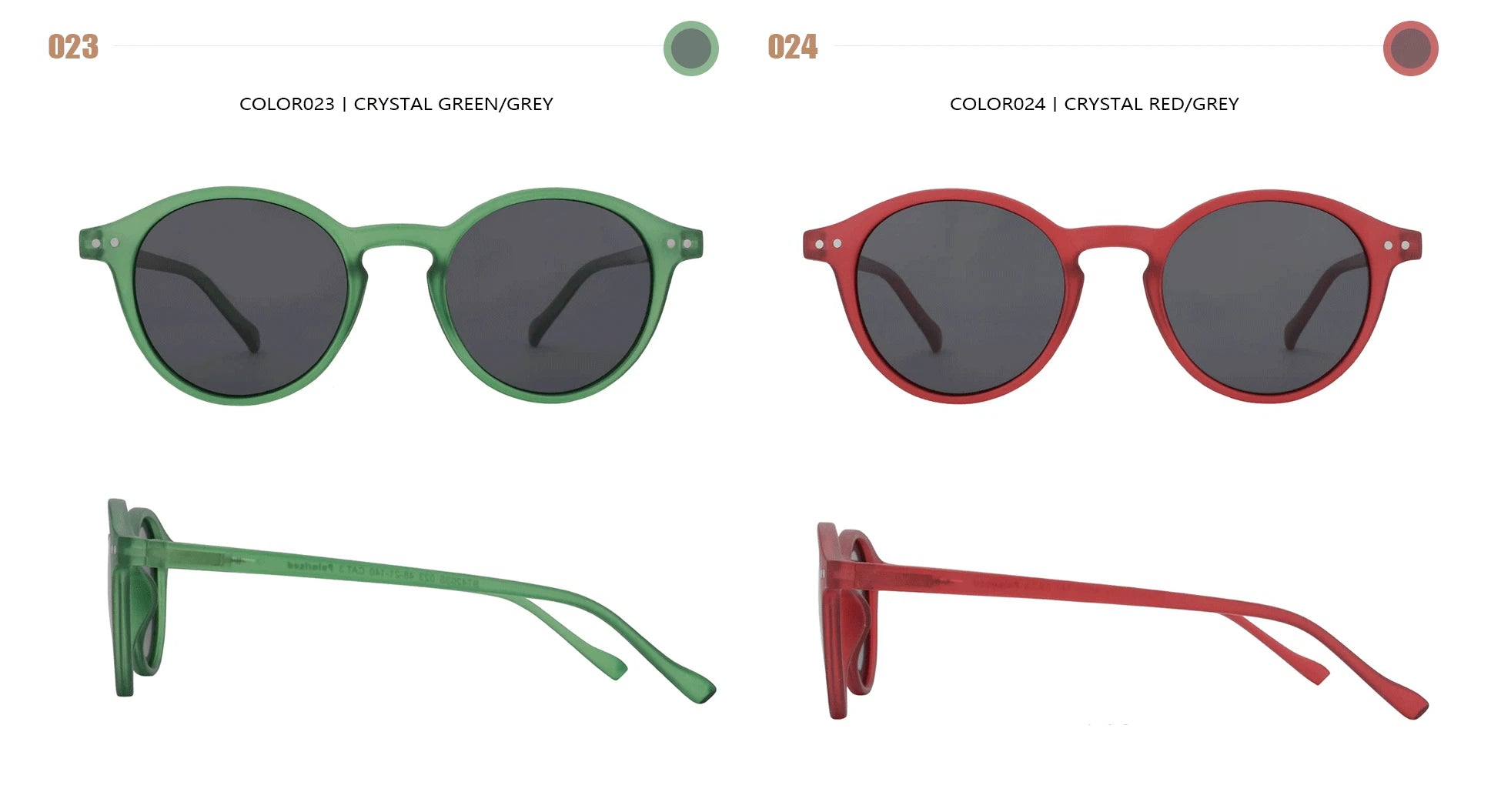 CowLost | zenottic-s-size-retro-circular-polarized-sunglasses |22