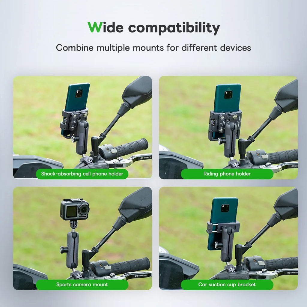 CowLost | product_id-fanaue-aluminum-anti-theft-double-socket-arm-with-25mm-ball-1-adapter-for-ram-mounts-bike-phone-holder |13