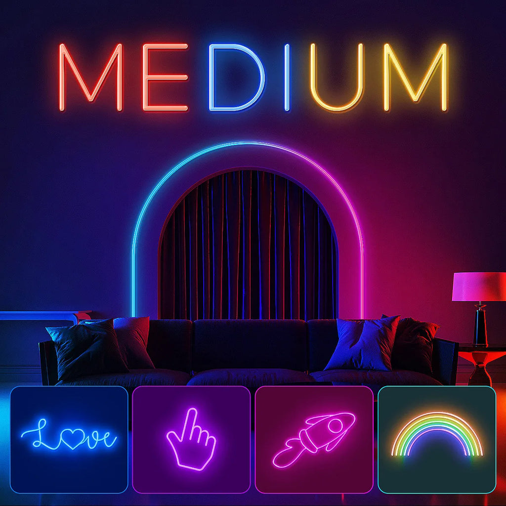 Mexllex RGB LED Neon Rope Lights, Music Sync, App & Remote Control, Waterproof Indoor Outdoor
