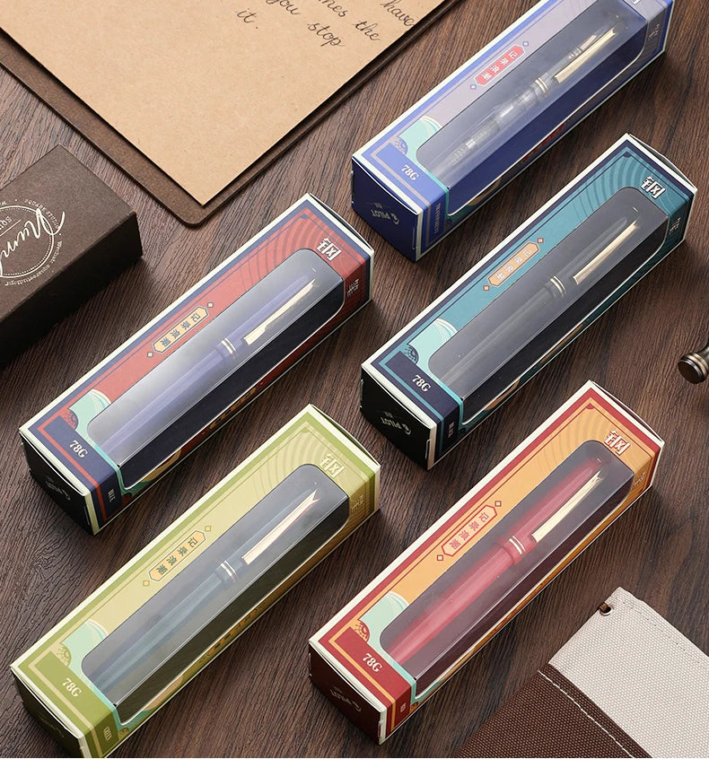 CowLost | product_id-pilot-78g-ivory-white-fountain-pen-with-22k-gold-plated-tip-for-calligraphy-and-writing |18