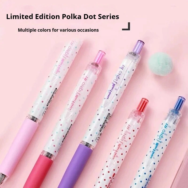CowLost | product_id-uni-ball-signo-umn-138s-limited-polka-dot-gel-pen-0-38mm-retractable-fine-point-assorted-colors |4