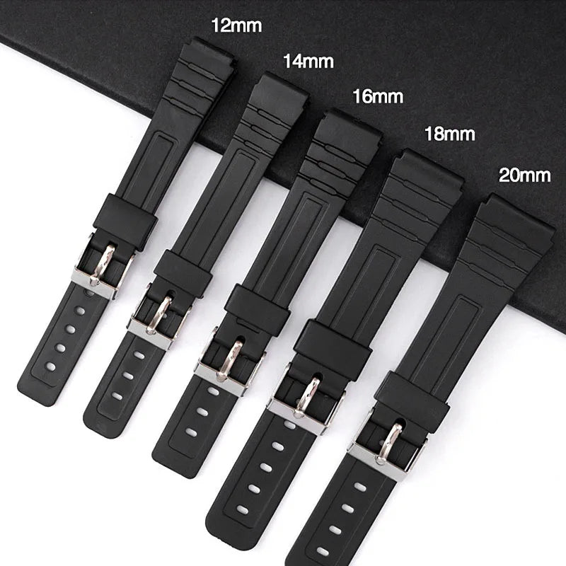 CowLost | bracelets-product_id-waterproof-sweat-resistant-silicone-replacement-watchband-for-casio-12-22mm-wholesale |9