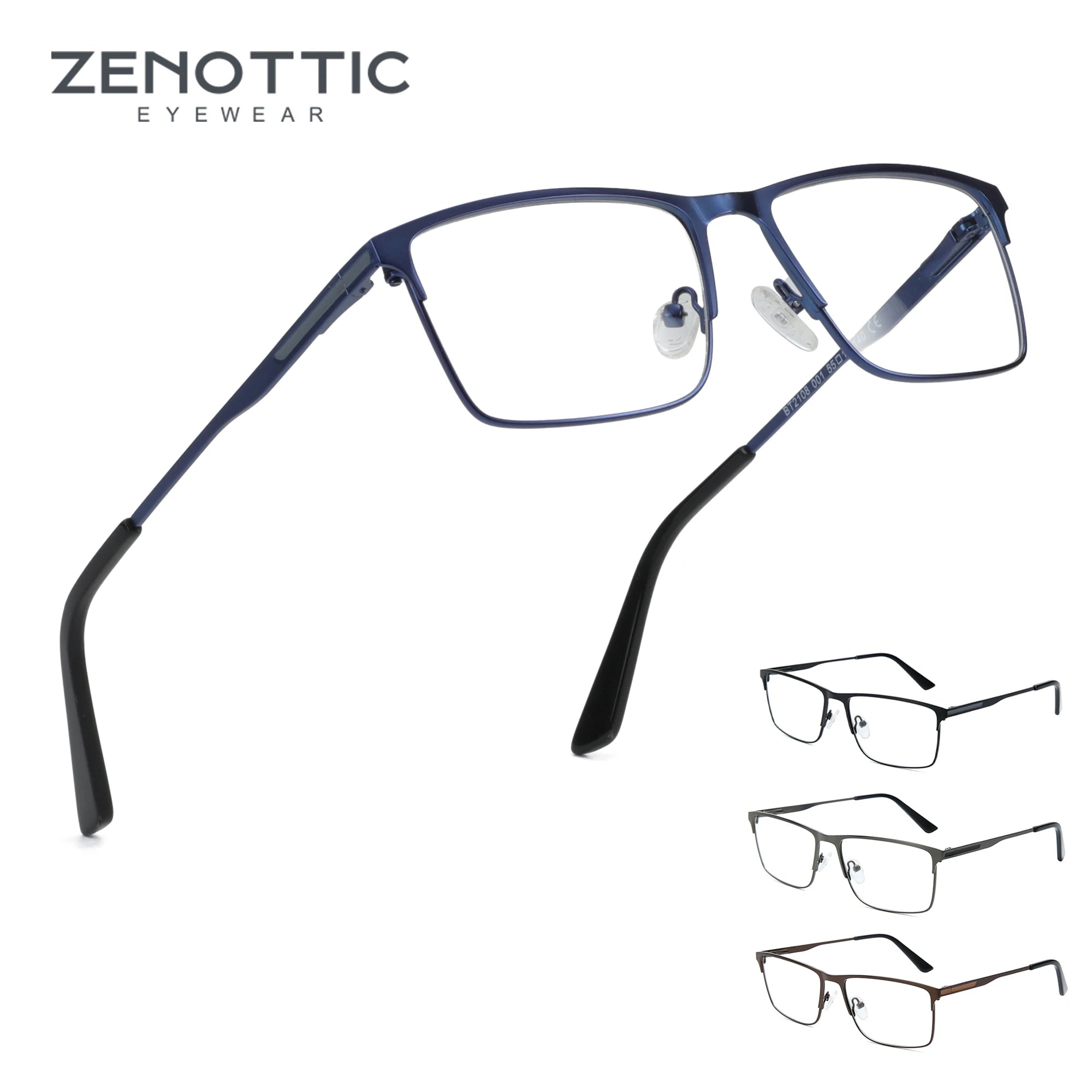 CowLost | zenottic-fashion-men-titanium-alloy-optical-glasses-frame |1