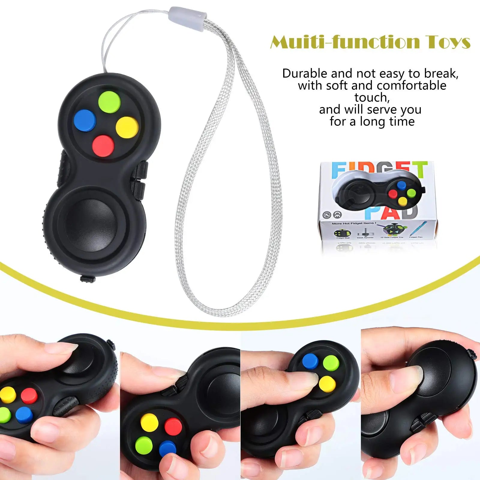 CowLost | fidget-pad-edc-anti-stress-sensory-toy-for-adults-and-kids-autism-adhd |4