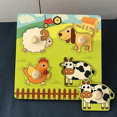 CowLost | fencing-barriers-educational-wooden-puzzle-toy-for-boys-girls-toddlers |25