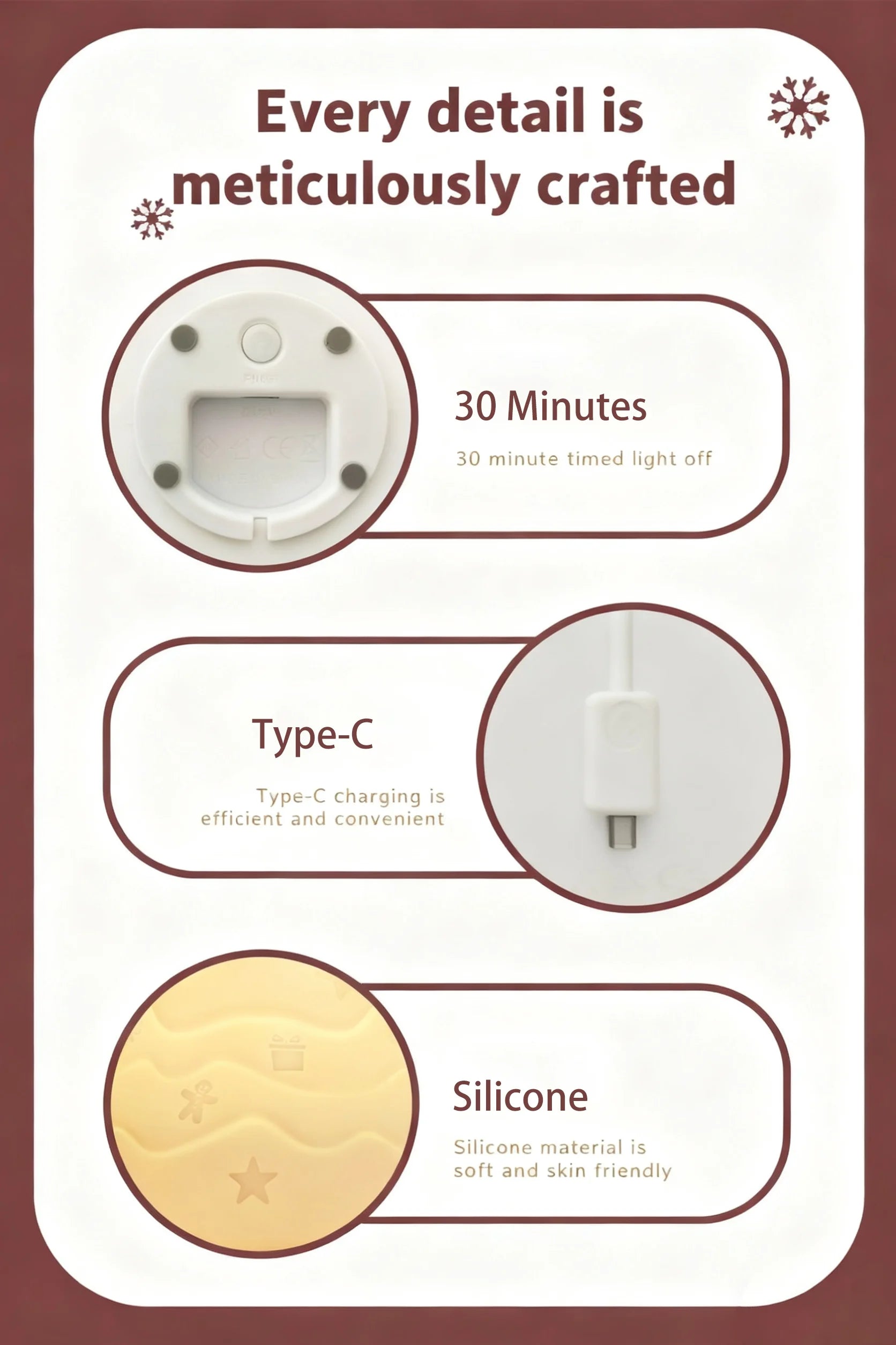 CowLost | product_id-christmas-silicone-snowman-touch-control-rechargeable-night-light-lamp |13