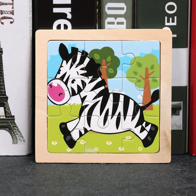 CowLost | fencing-barriers-3d-wooden-baby-puzzle-toy-11x11cm-educational-montessori |24