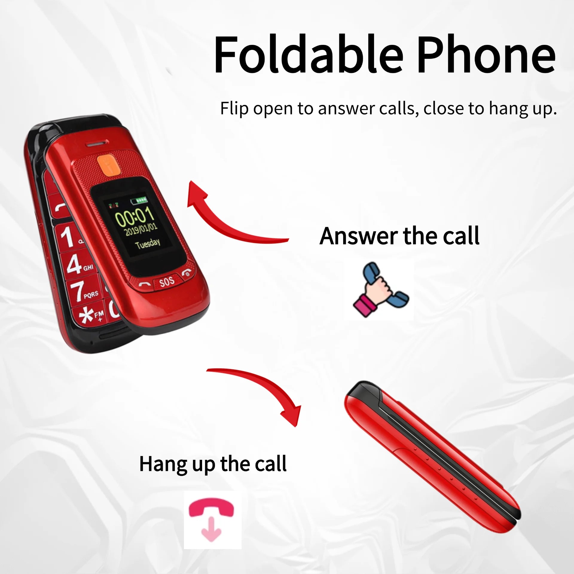 CowLost | mafam-f899-small-cover-folded-elderly-mobile-phone-for-seniors |11