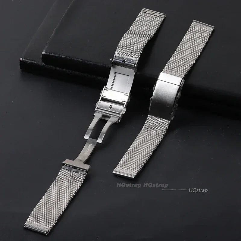 CowLost | 18mm-20mm-22mm-milanese-mesh-bracelet-for-big-wrist-extended-length-band-folding-buckle-men-luxury-stainless-steel-wristband |4