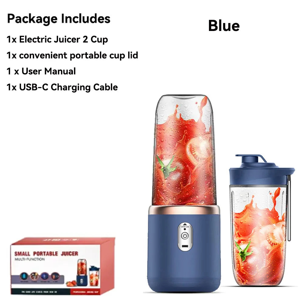 CowLost | portable-electric-juicers-blue-pink-abs-cup-multifunction |7