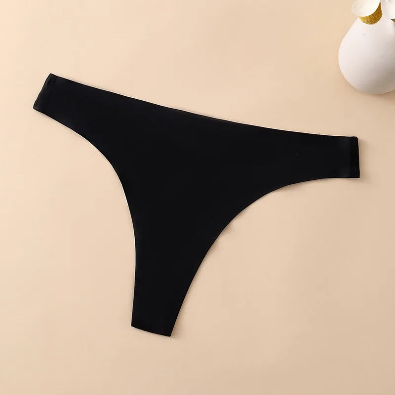 CowLost | product_id-seamless-women-s-ice-silk-breathable-thong-g-string-solid-color-lingerie |13