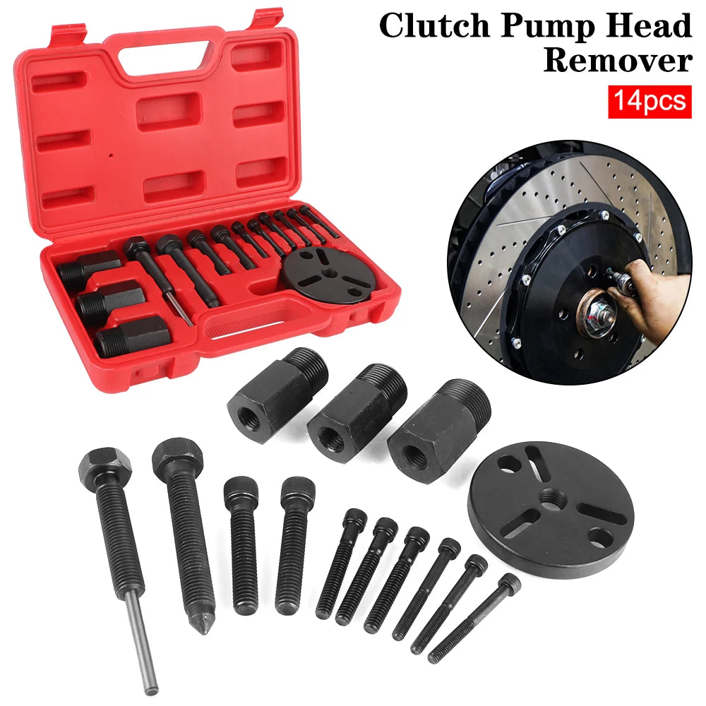 CowLost | party-favors-product_id-14pcs-car-a-c-compressor-clutch-remover-installer-tool-kit-fs6-c171-6p-148 |1