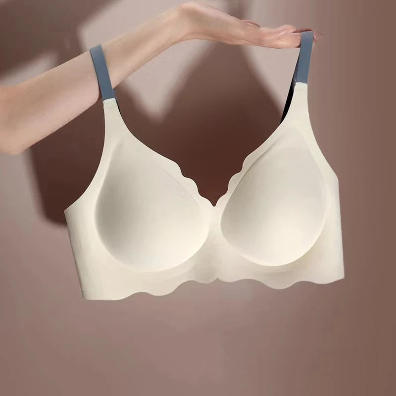CowLost | product_id-no-trace-womens-wire-free-adjustable-seamless-back-support-bra-thin-sling |2