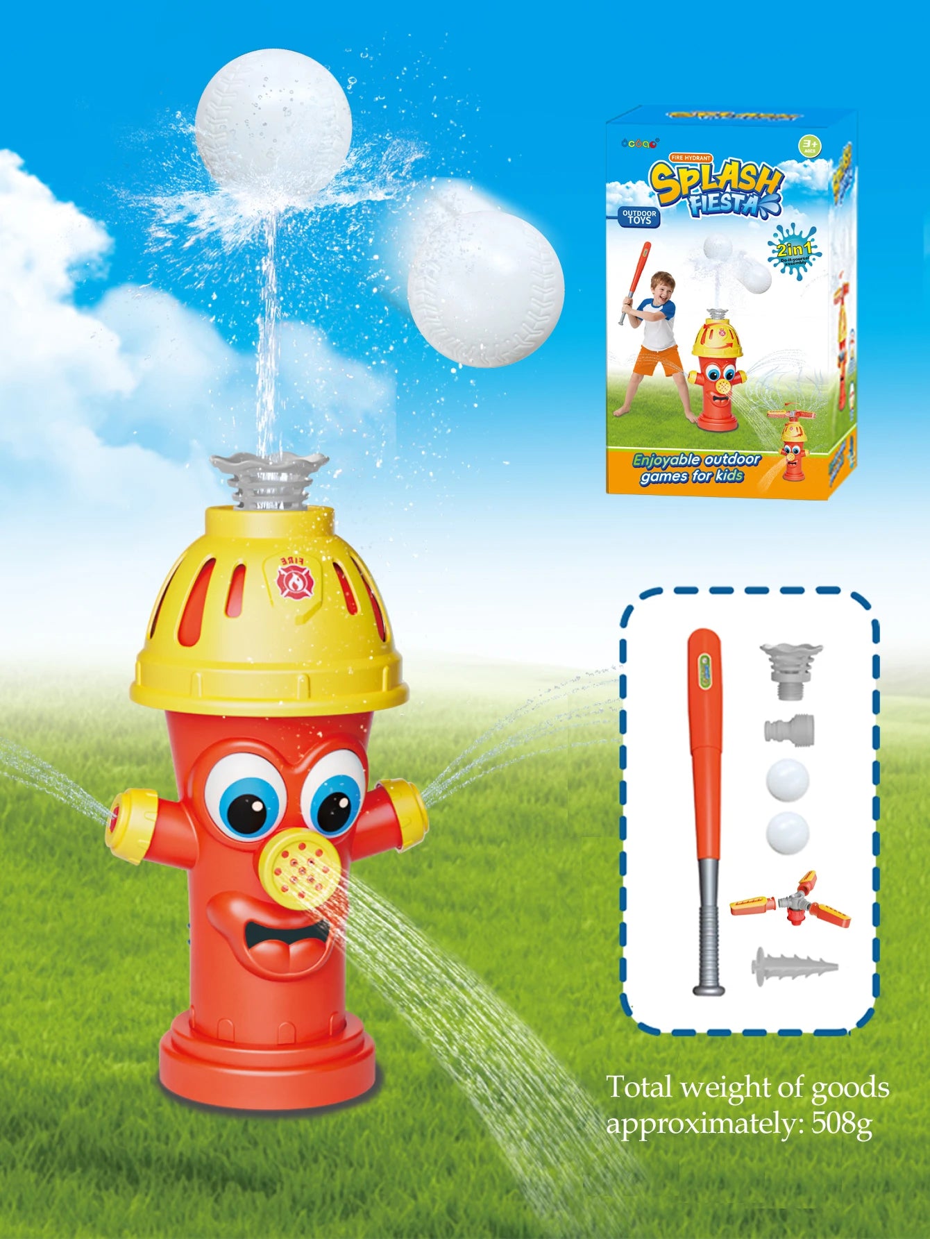 CowLost | product_id-fire-hydrant-water-spray-toy-sprinkler-set-for-kids-outdoor-garden-splash-gift |16
