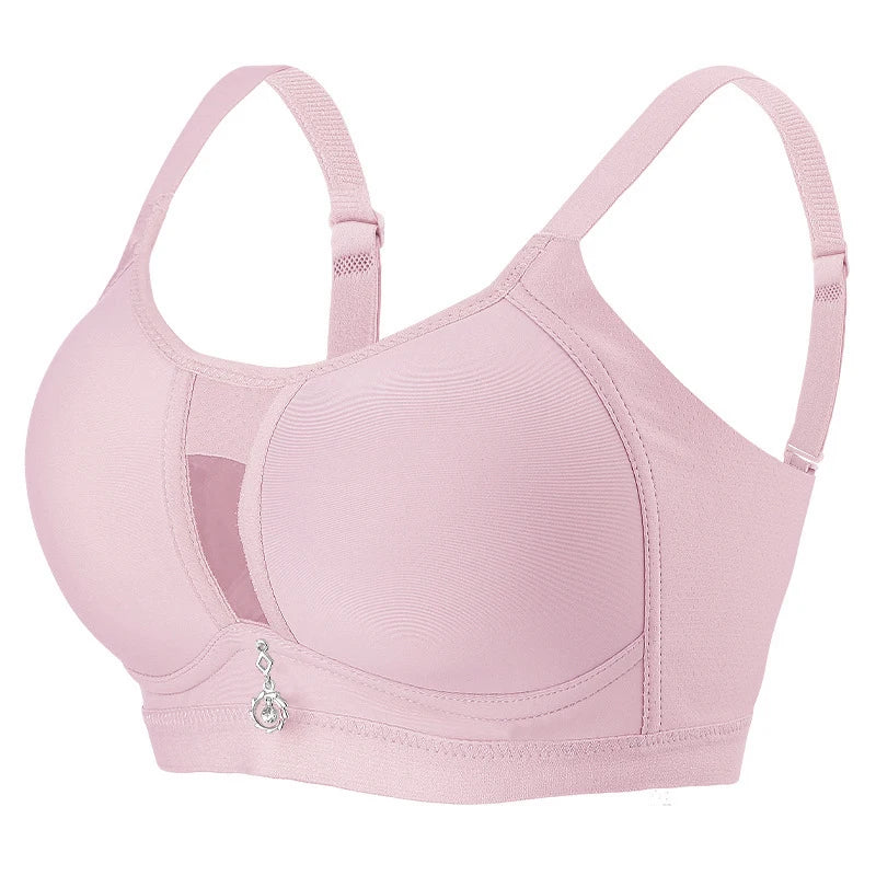 CowLost | product_id-fallsweet-seamless-wireless-plus-size-push-up-bra-with-pendant-breathable-no-pad-brassiere-for-women |1