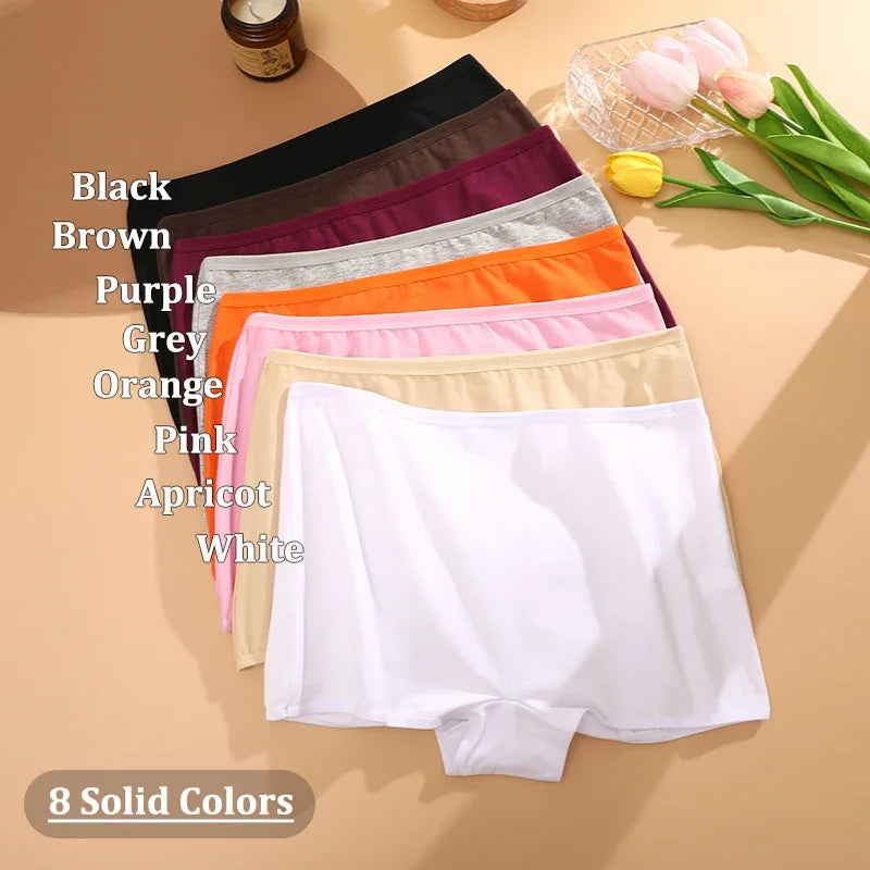 CowLost | activewear-pants-3pcs-women-cotton-low-rise-boyshort-panties-set-sexy-seamless |2