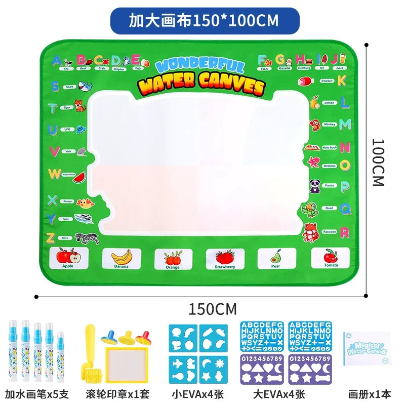 CowLost | product_id-150x100cm-magic-water-canvas-reusable-drawing-board-kids-toy-gift |26