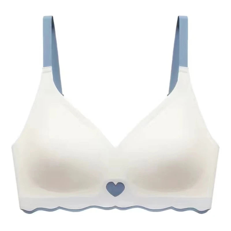 CowLost | top-non-marking-womens-bra-without-steel-ring-gathering-anti-sagging-comfortable-and-small-womens-underwear-thin-section |18