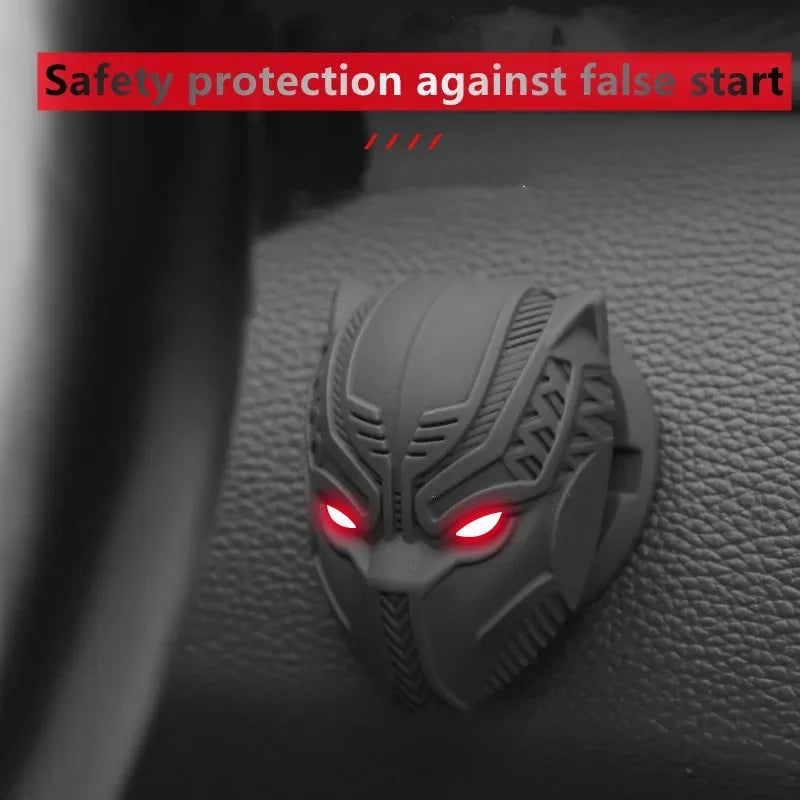 CowLost | rings-product_id-car-one-click-start-black-panther-ignition-ring-protective-cover-sticker-interior-decor |1