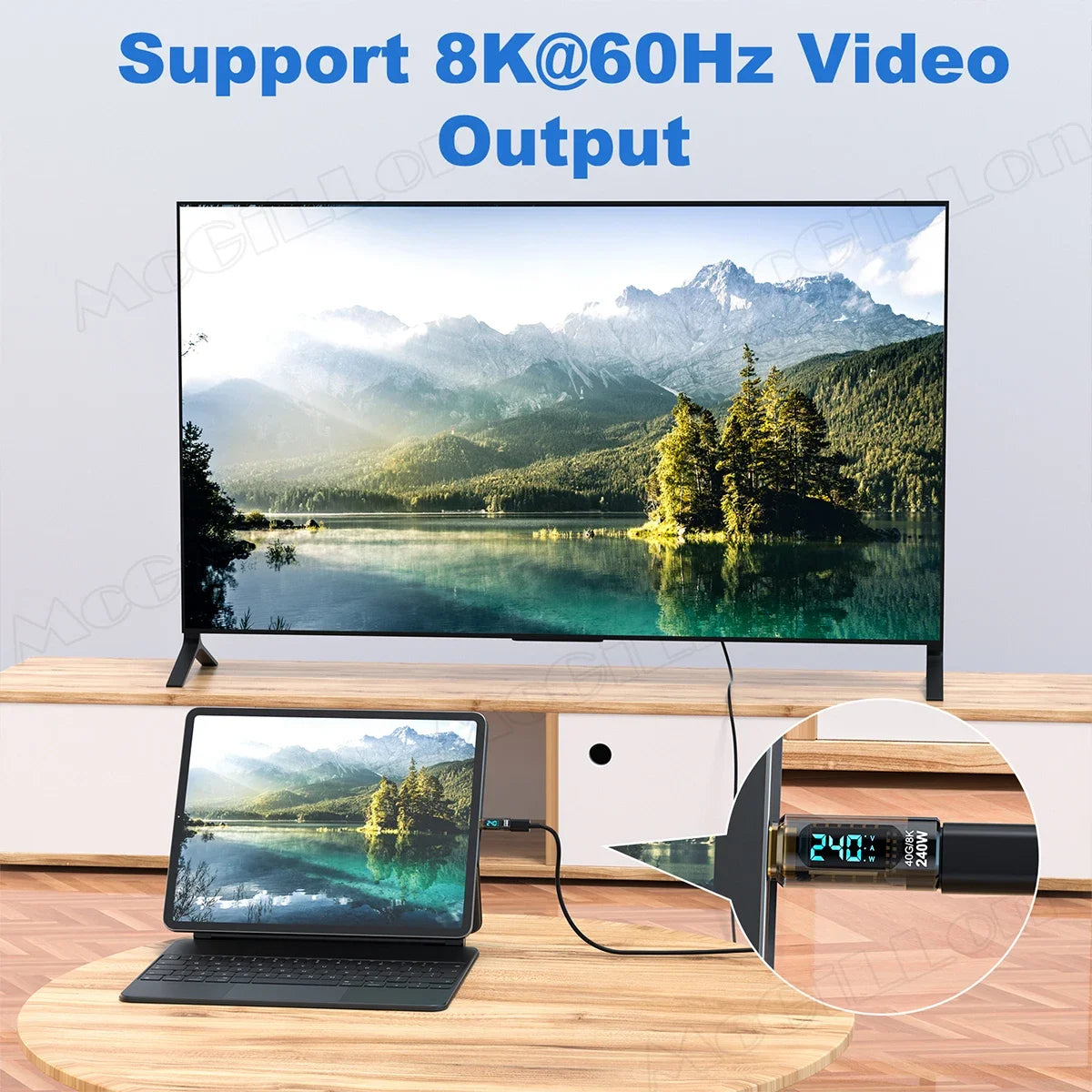 CowLost | product_id-240w-usb-c-extender-with-digital-led-wattage-meter-8k-40gbps-usb4-type-c-adapter-for-thunderbolt-3 |5