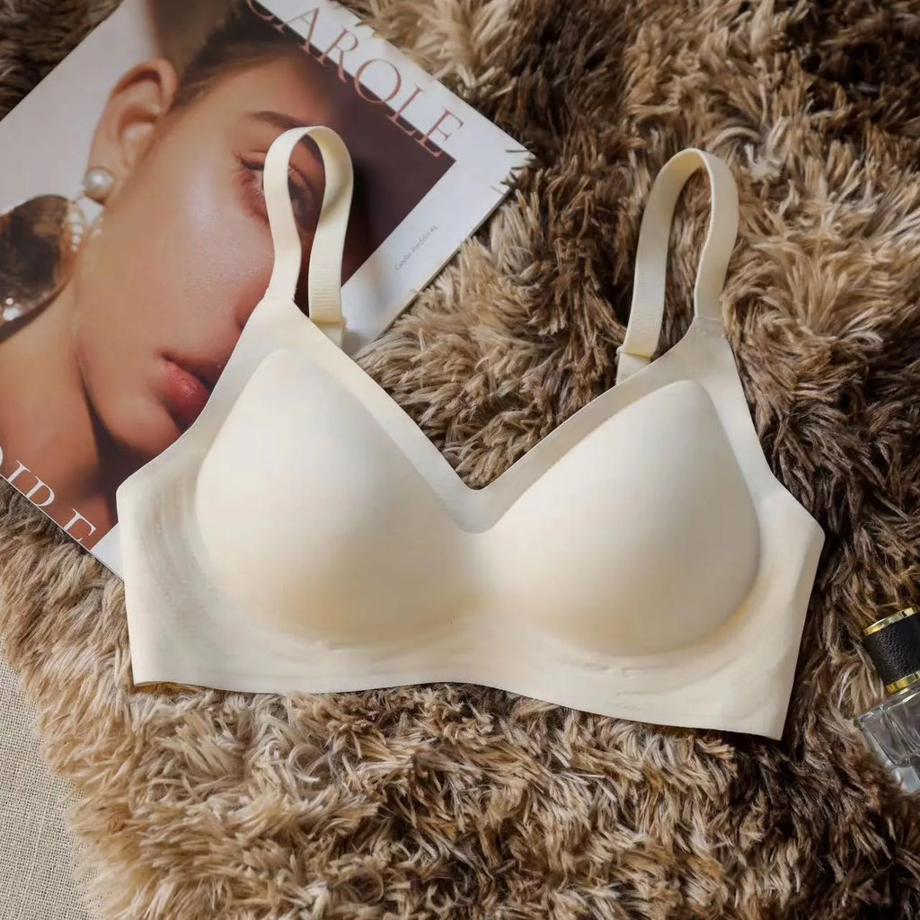 CowLost | product_id-2pcs-womens-seamless-padded-wireless-bras-with-adjustable-straps-back-closure |9