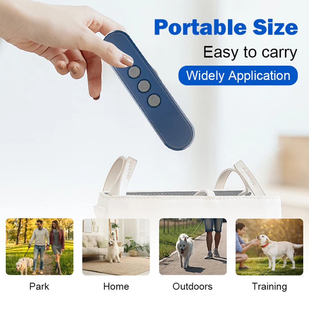 USB Ultrasonic Dog Bark Preventer Portable Anti-Barking Training Device