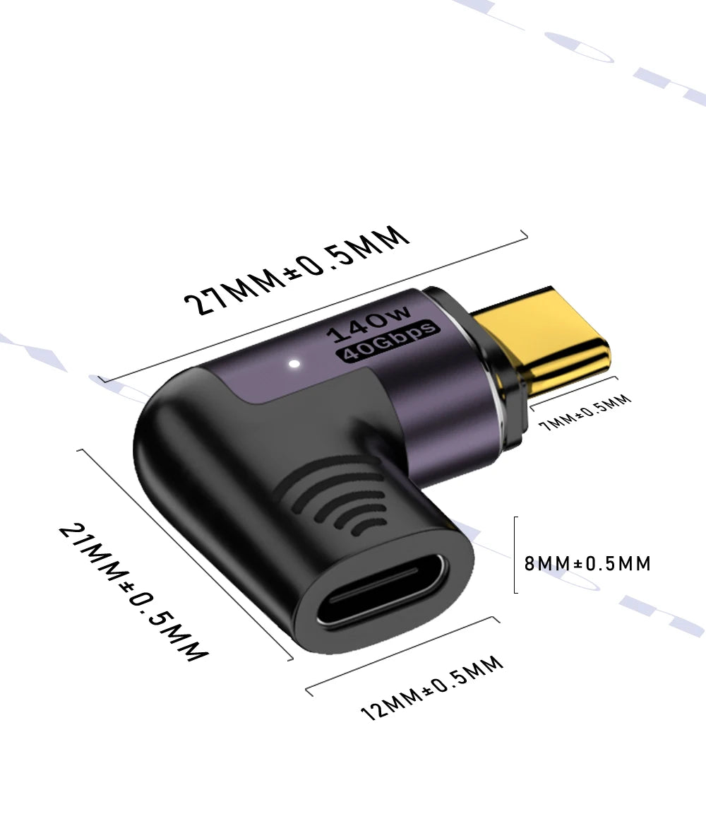 CowLost | product_id-140w-magnetic-usb-4-0-type-c-otg-adapter-40gbps-thunderbolt-3-fast-charging-8k-60hz-video-converter-for-macbook-phone-ipad |14