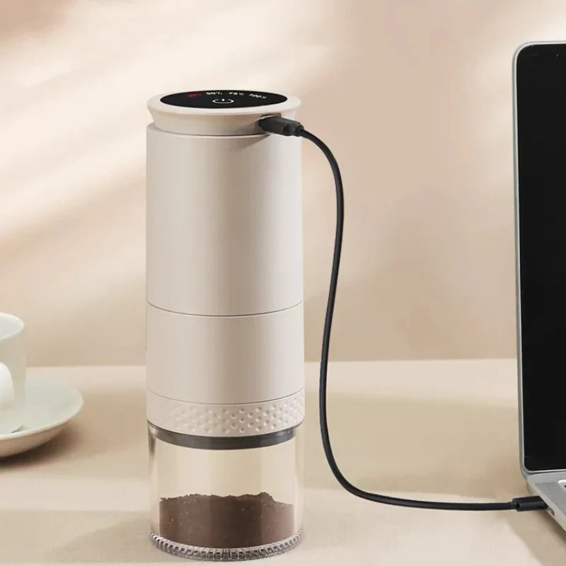 CowLost | product_id-homefish-1500mah-electric-type-c-rechargeable-coffee-burr-grinder-90g-capacity |10