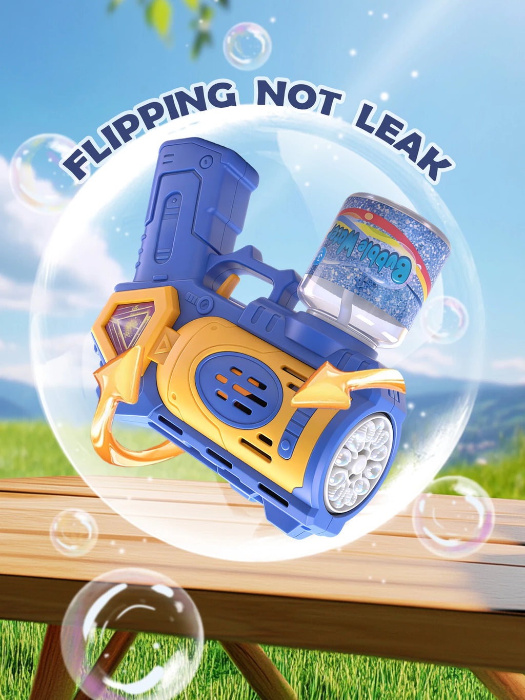 CowLost | product_id-electric-bubble-gun-toy-with-led-light-for-kids-outdoor-summer-game-no-bubble-liquid |8