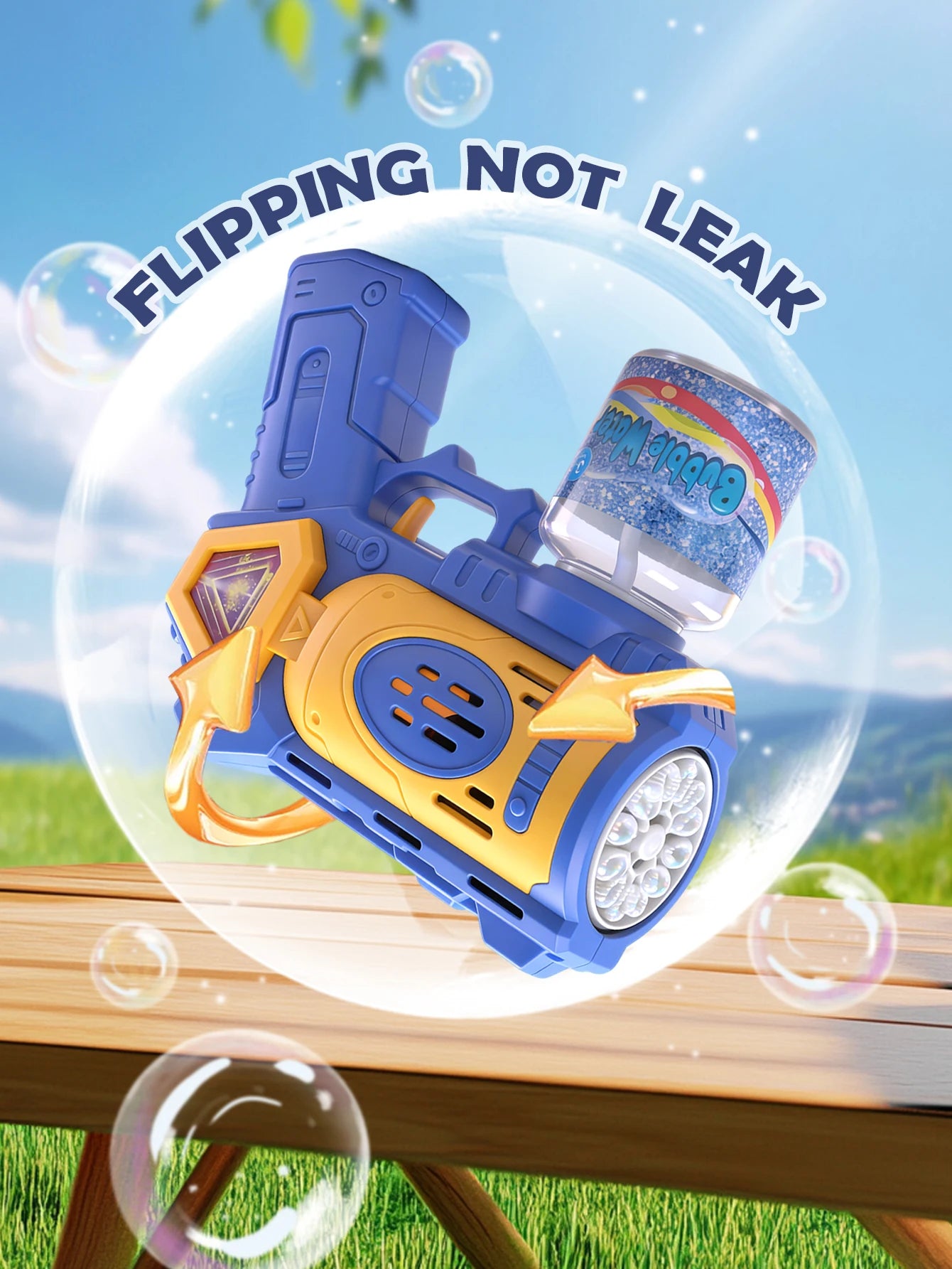 CowLost | product_id-electric-bubble-gun-toy-with-led-light-for-kids-outdoor-summer-game-no-bubble-liquid |8