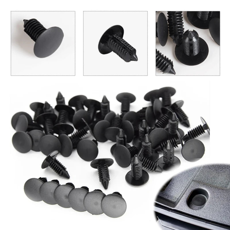 CowLost | product_id-50-100-200pcs-8mm-universal-plastic-push-rivet-clips-for-automotive-fender-bumper-headliner |9