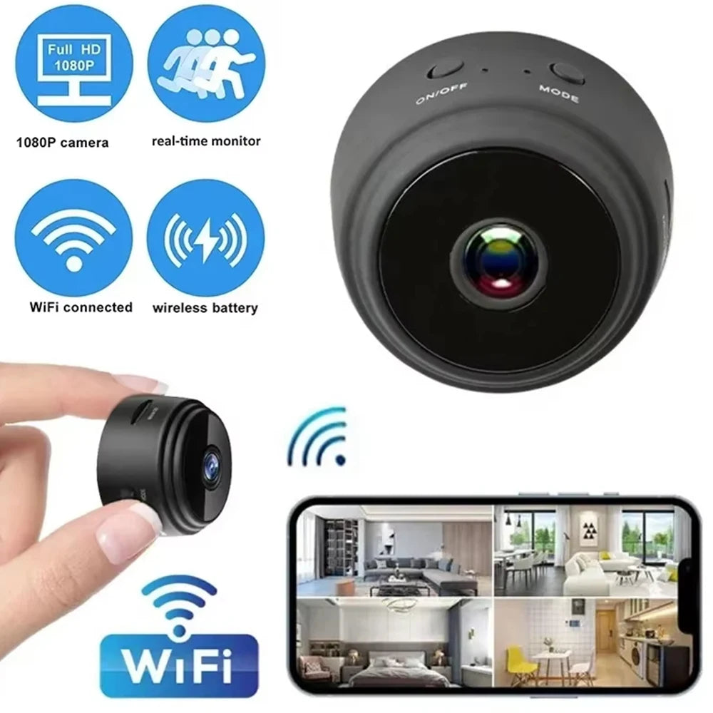 CowLost | mini-camera-1080p-hd-wireless-security-protection-remote-monitor |1