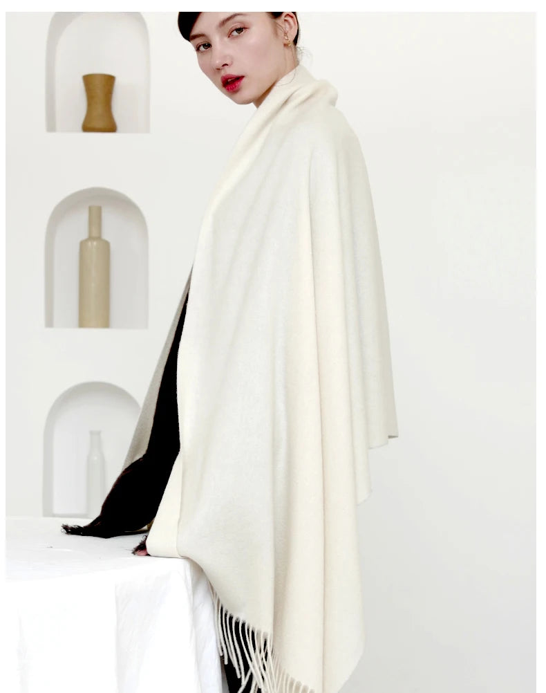 CowLost | wool-scarf-women-thick-cashmere-winter-scars |35